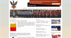 Desktop Screenshot of bombeirosazemeis.com